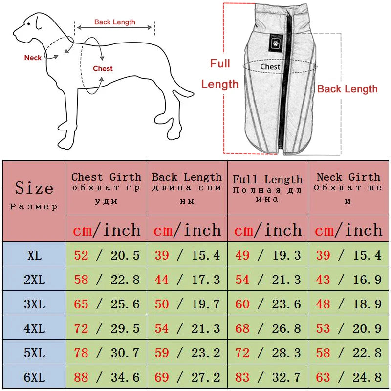 PolarPaws Fleece Defender™ Waterproof Dog Jacket | Dog Paw Clothing™