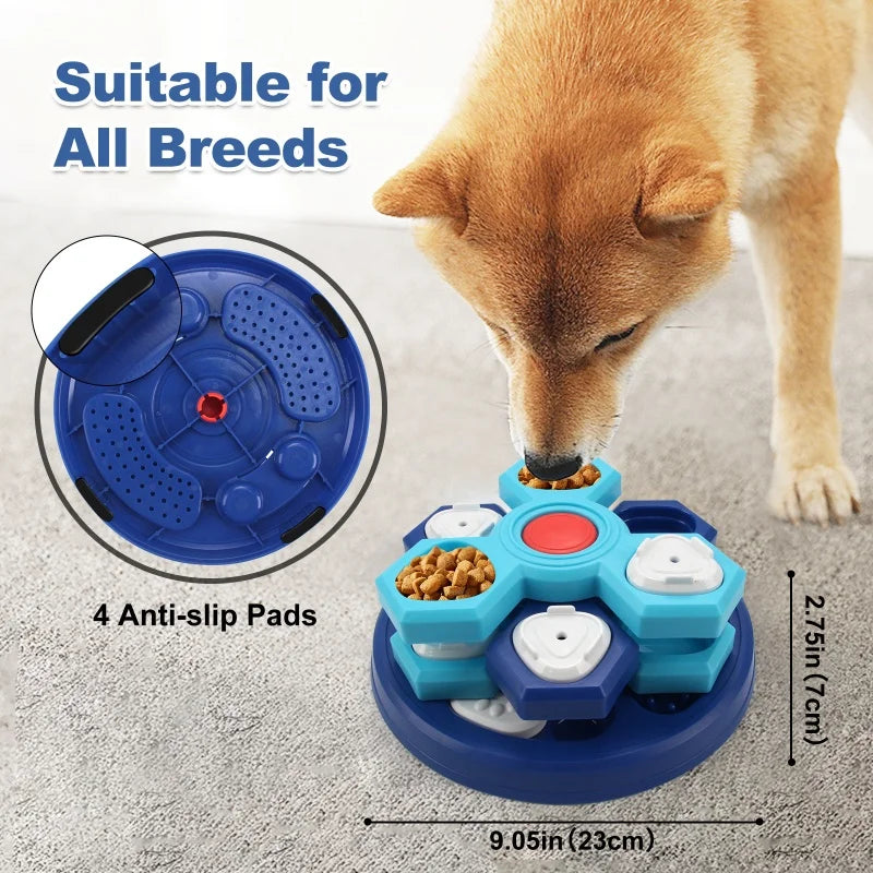 the BRAINBITE PUZZLE TRAY - Dog Puzzle Toys, Dog Training, Boredom Interactive Puzzle, Feeding Toys, Slow Food Tray, Pet Feeding Supplies