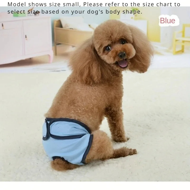 the PUREPAW PROTECTION PANTS - Washable Dog Diapers, Physiological Pant Female Puppy Panties, Shorts Underwear Cotton Female Dog Diaper/Panties, Dog/Cat Clothes