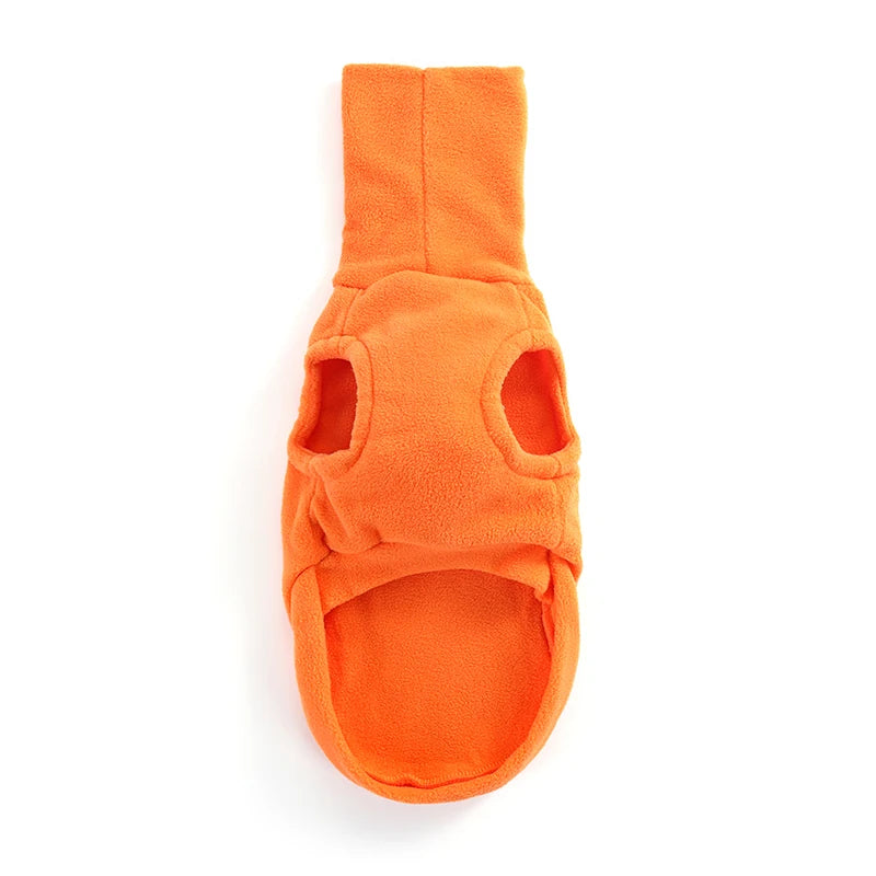 Winter Fleece Whippet Vest Italian Greyhound Clothes Turtleneck Dog Clothes Soft Fleece Clothes