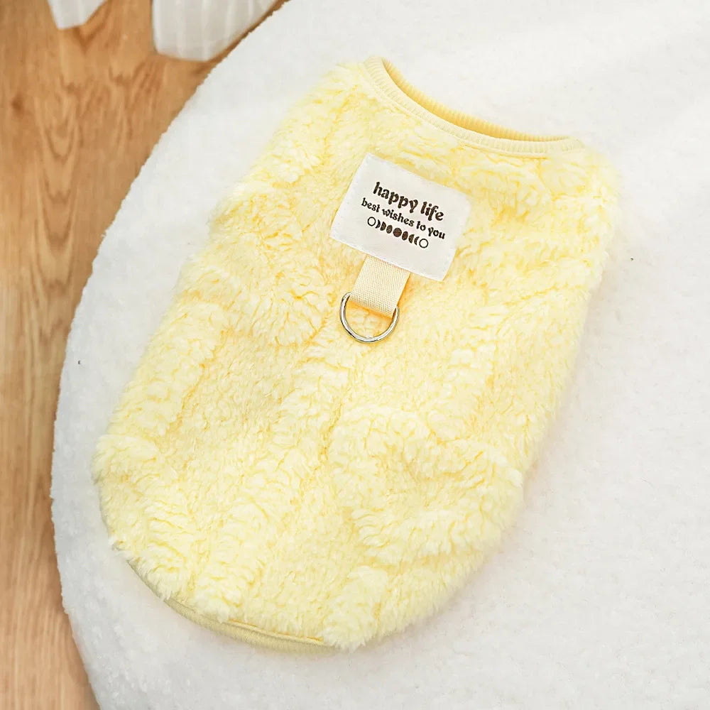 CozyCritter Fleece Vest™ Warm Dog Jacket | Dog Paw Clothing™