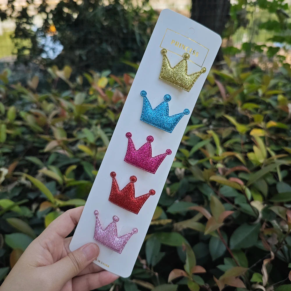 10 Pieces Dog Hair Clips Cute Candy Color Pet Hairpin 10 Different Styles Crown Barrettes For Small Dogs Puppy Hair Accessories