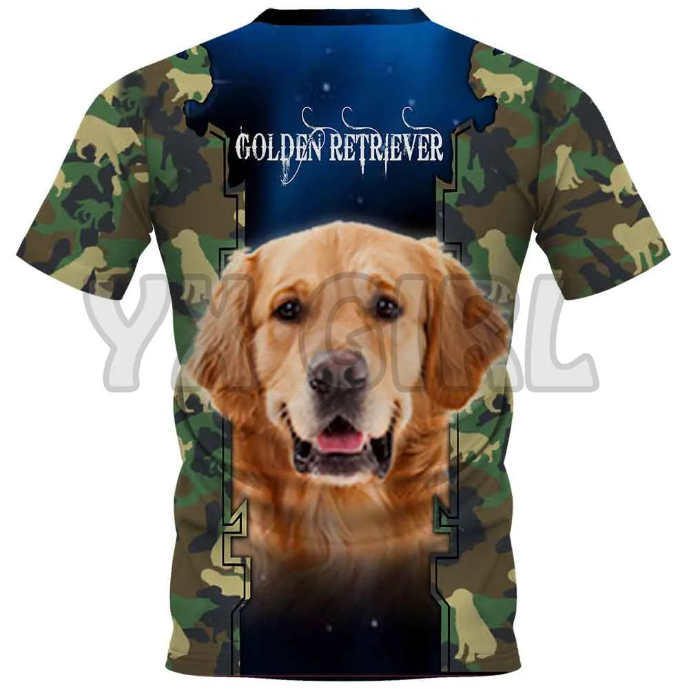 the PROUD PAPA - Printed Dog T-Shirts for Men