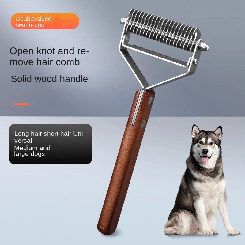 Pet Dog Brush Cat Comb Self Cleaning Pet Hair Remover Brush for Dogs Cats Grooming Tools Pets Dematting Comb Dogs Accessories