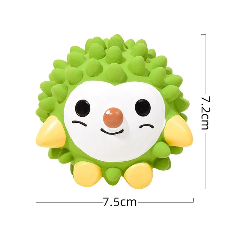 Dog Sounding Toy Fruit Shape Latex Squeaky Pet Dog Toy Bite-resistant Chewing Toys Interactive Toys Pet Supplies