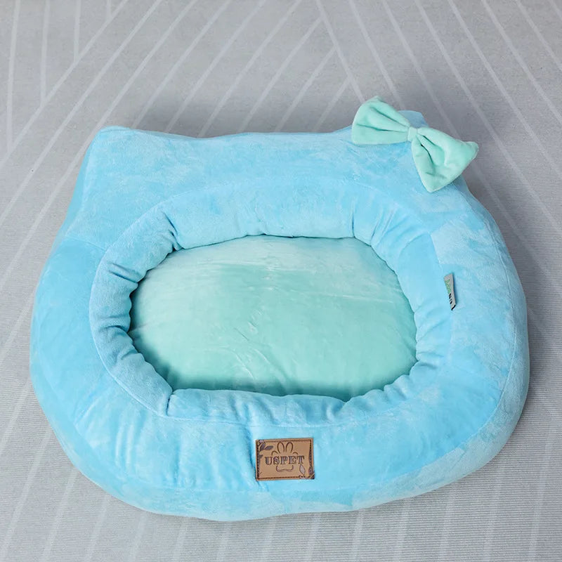 Soft Pet Bed Mat All Seasons Universal PP Cotton Sofa Cushion Sleeping Habitats House Supplies Pet Special Kennels Accesorios