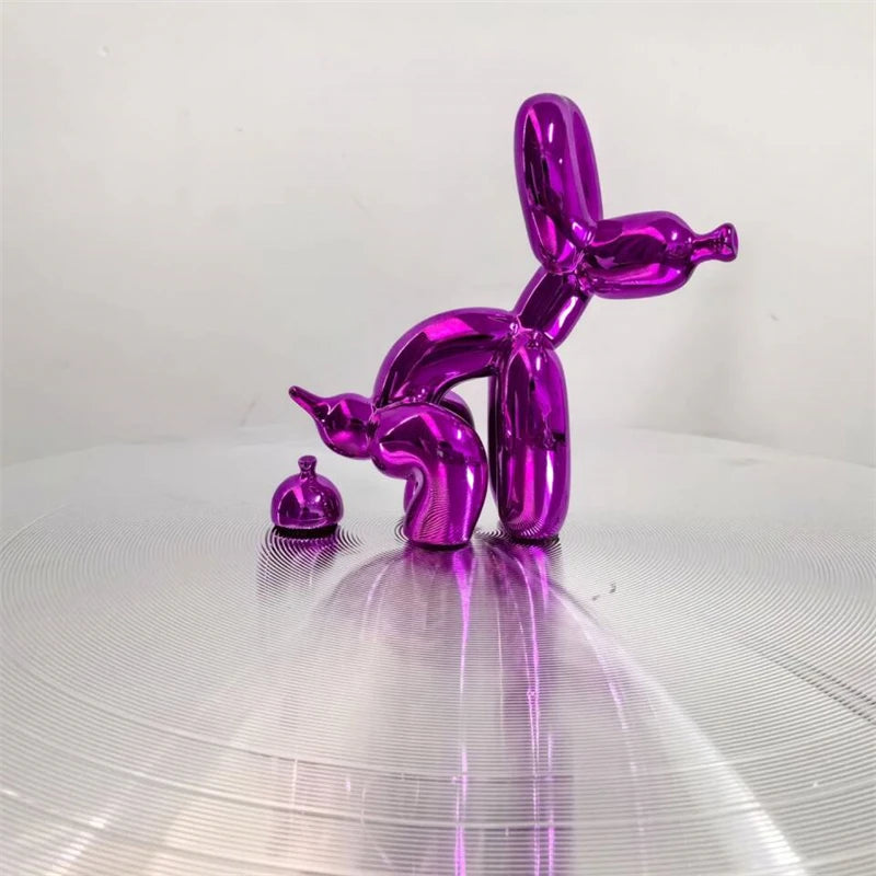 BalloonPup Potty Pop™ Funny Balloon Dog Statue | Dog Paw Clothing™