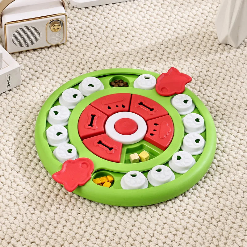 PawIntellect Toy™ Interactive Dog Puzzle Treat Dispenser | Dog Paw Clothing™
