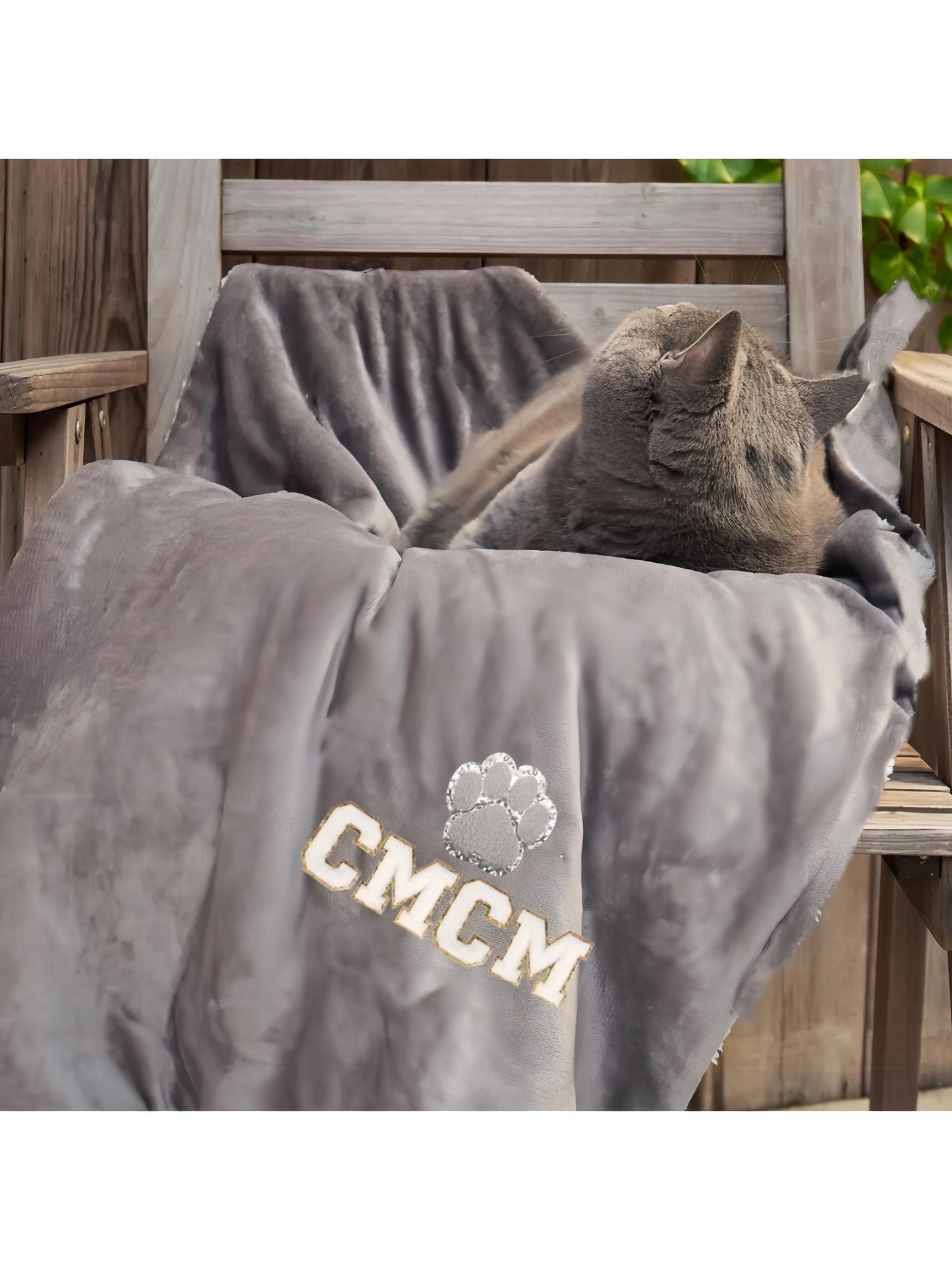 Pet Custom Name Blanket, Personalized Dog Name Blanket, Dog Memorial Blanket, Warm Dog Blanket,Letter color random