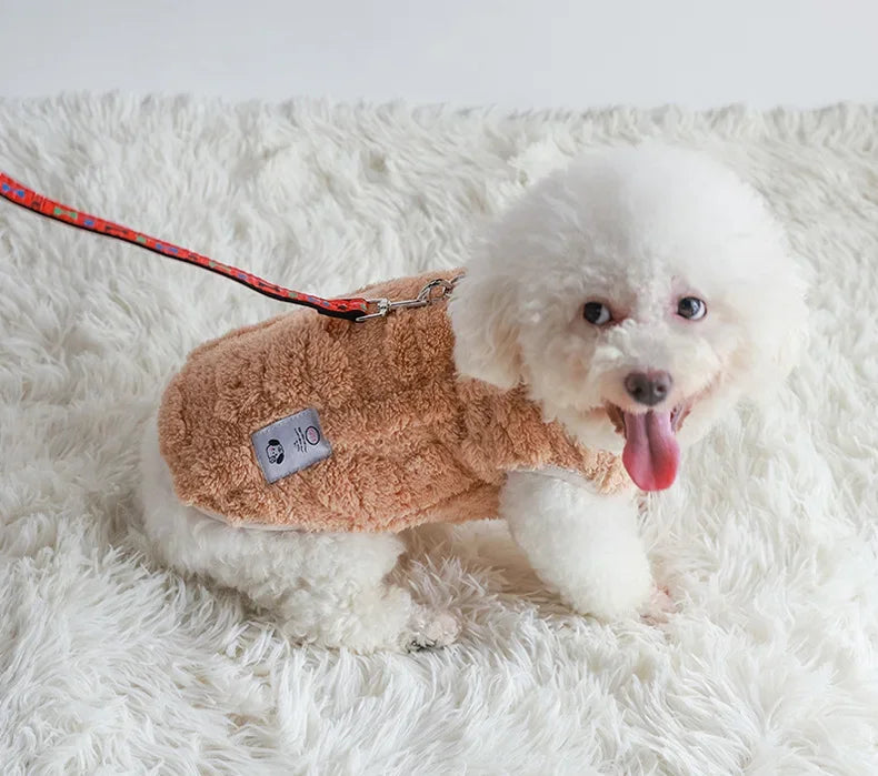 SnowySnuggles Pullover™ Warm Fleece Dog Sweater | Dog Paw Clothing™