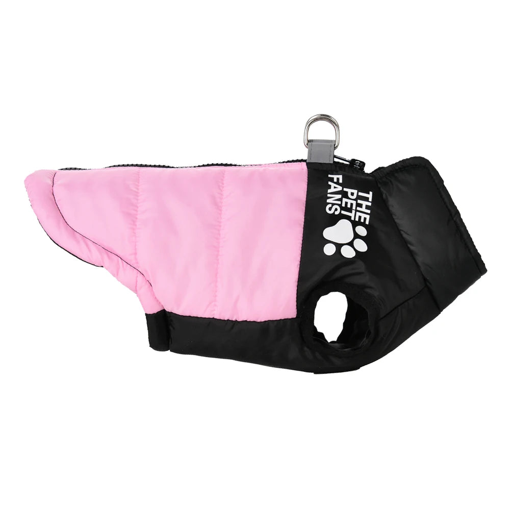 Warm Winter Pet Clothes Windproof Dog Jacket Coat For Small Big Dogs Labrador Costume French Bulldog Golden Retriever Outfits