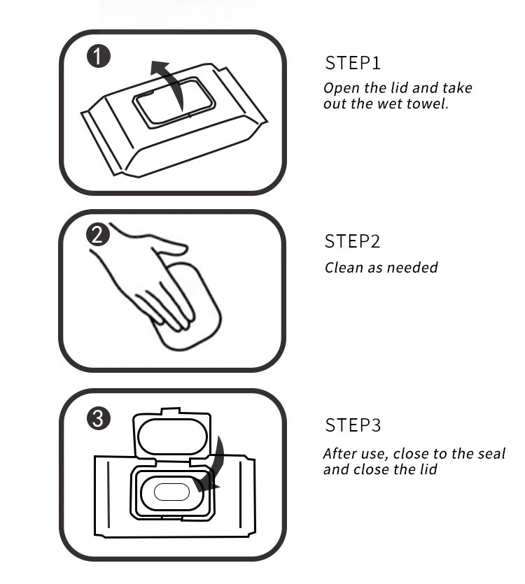 the GRAPE SEED OIL WIPES - 80PCS/Pack Pet Wipes, Disposable Pure Water Formula Pet Care, Dog and Cat Health Cleaning Deodorizing Wipes, Single-Use