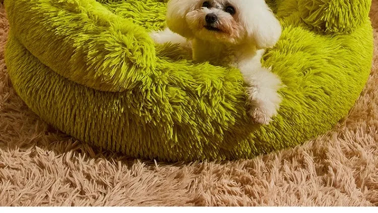 Dog Kennel Winter Warm Dog Bed Small Dogs Teddy Nest Pet Cushions Sofa Sleeping with Cat Nest Four Seasons Universal