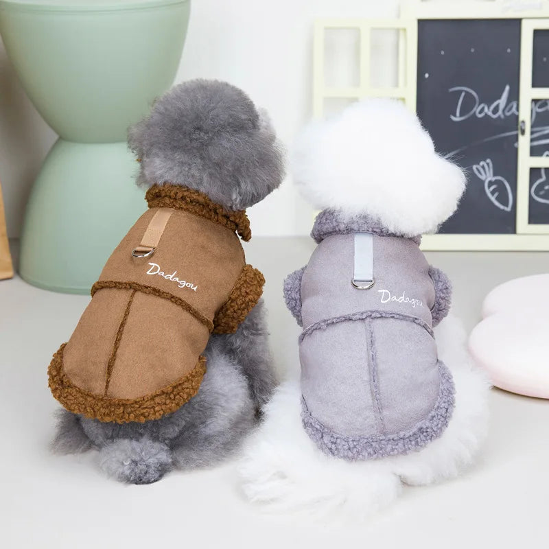 LondonPaws Sherpa Jacket™ British Style Dog Coat | Dog Paw Clothing™