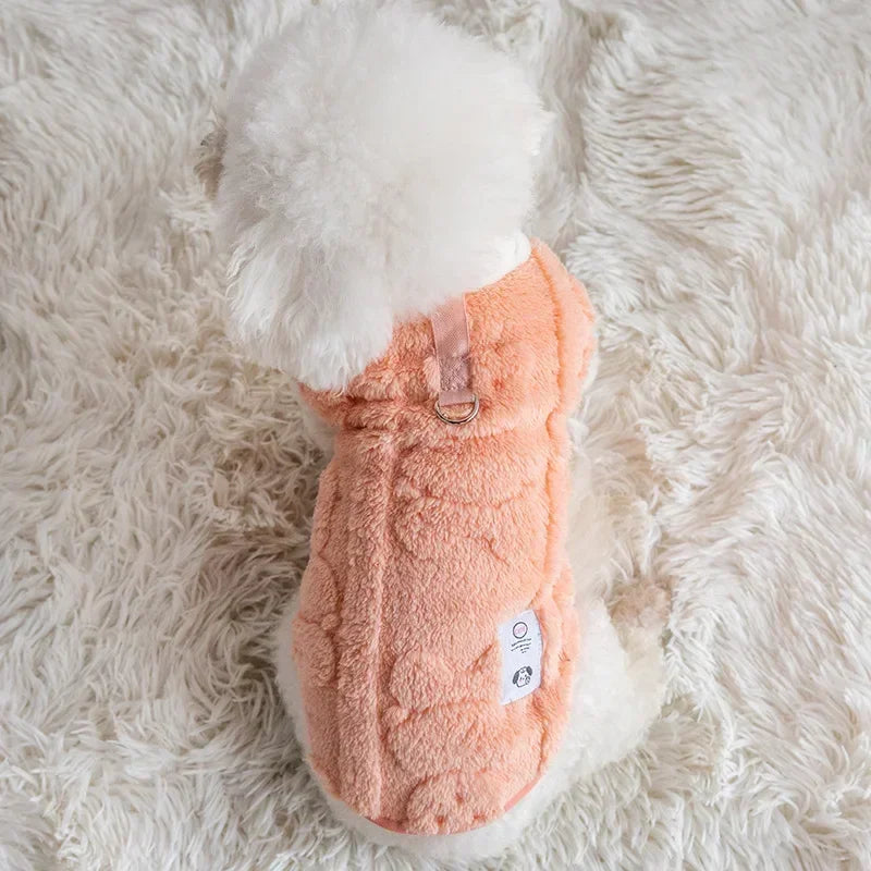 FrostSnuggle Fleece Pullover™ Warm Dog Sweater | Dog Paw Clothing™