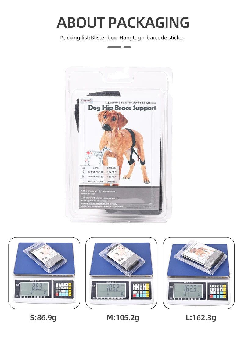 Pets Dogs High Quality Hind Leg Guard Recovery Orthodontic Band for Pet Dog Protective Hip Joint Correction Restore Pet Supplies