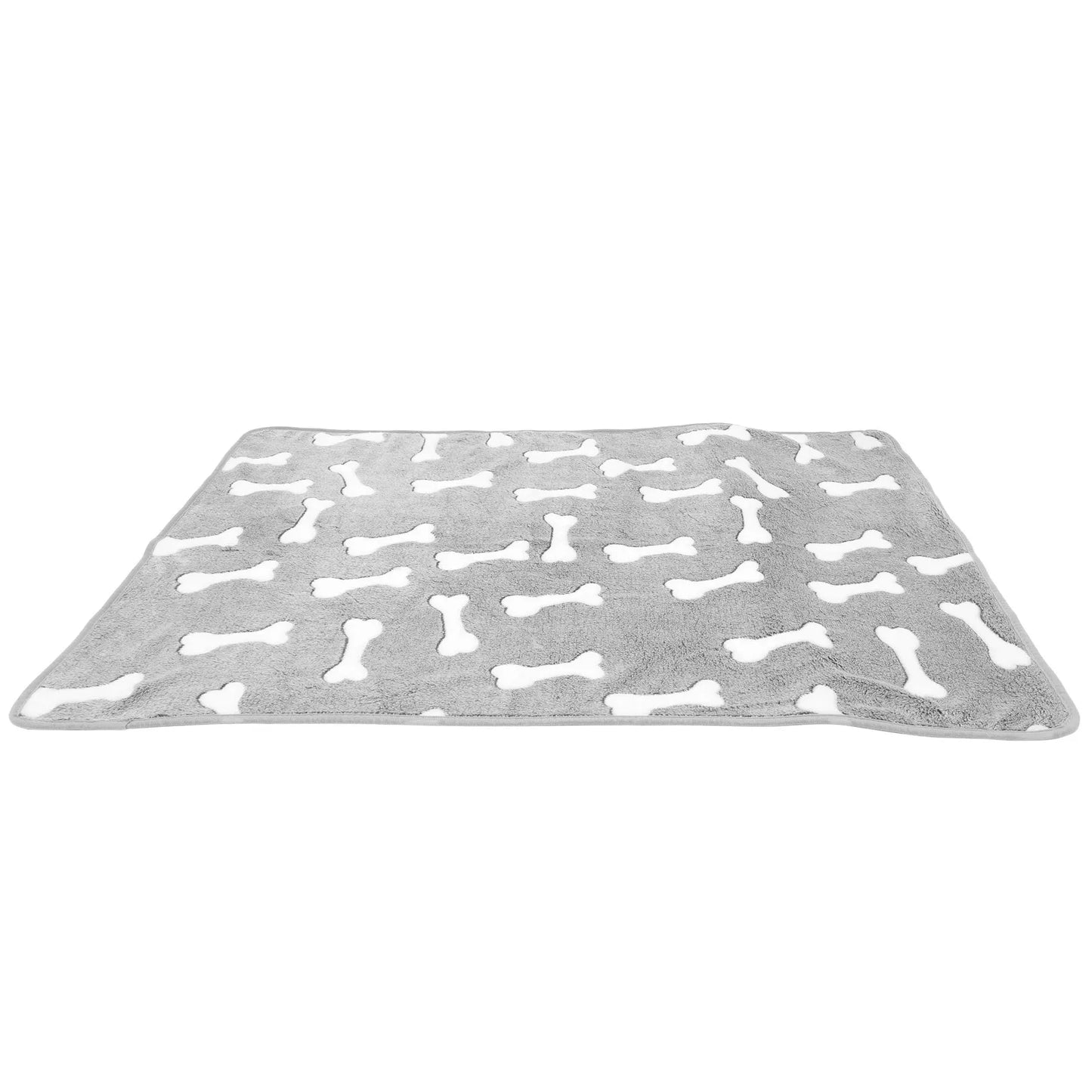 Comfortable Coral Fleece Pet Blanket Warm Dog Cat Bed Sofa Winter Throw Reusable Coral Fleece Blanket Sleeping Mat