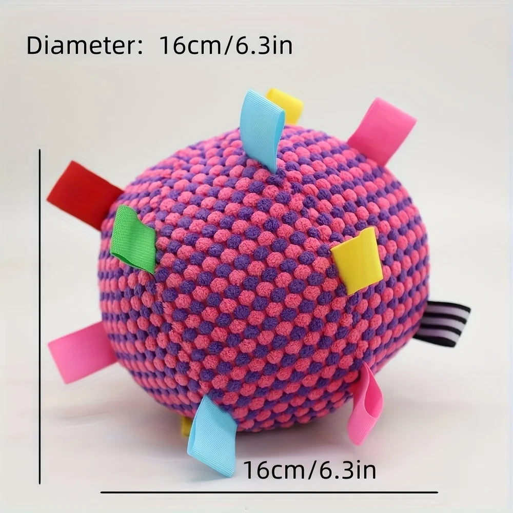 RumbleBell Chew Toy™ | Chew-Resistant Training Ball with Bell for Dogs | Dog Paw Clothing