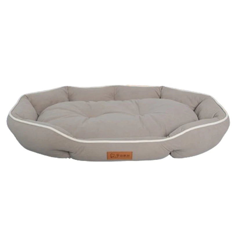 All-season Large Dog Bed House for Cats basket Elastic Big Space Dog Sofa Sleeping Mat Winter Warm Dog Cushion