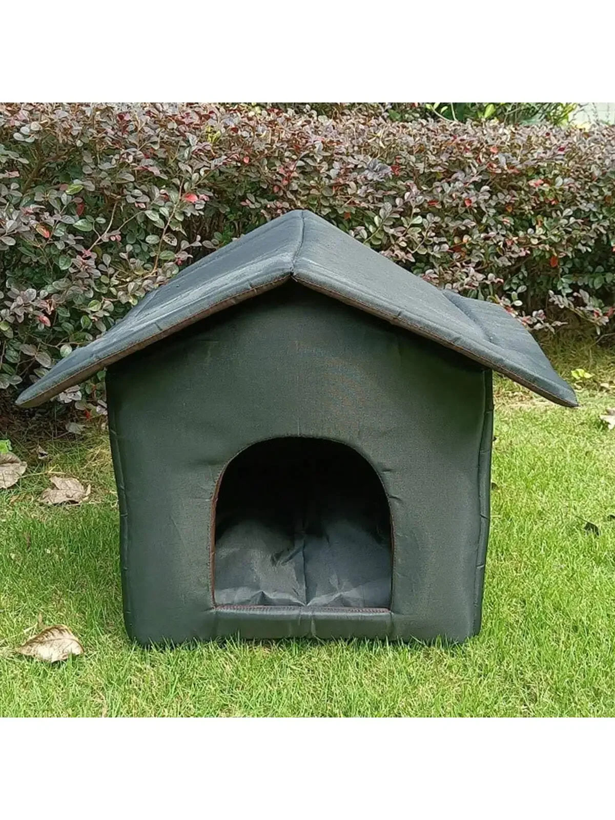 1pc Outdoor Dog House, Winter Cold Shelter, Waterproof, Sun Proof, Durable, Foldable Outdoor Tent, Stray Cat Shelter, Pet House