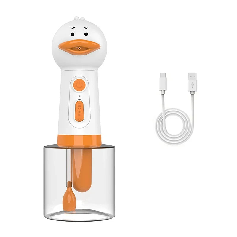 Yellow Duck Pet Cleaning Bathing Electric Foam Machine Usb Charging Automatic Soap Dispenser Foam Machine Pet Accessories