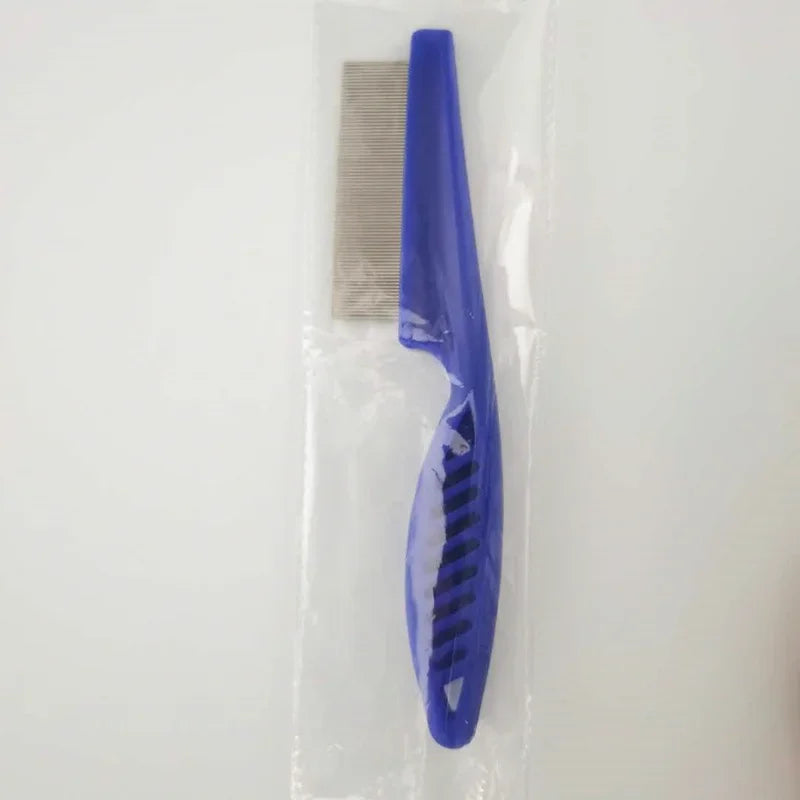 the FLEA REMOVER COMB - Gentle Nits Flea Eggs Remover Brush for Small Dog, Fine Toothed Pet Puppy Eye/Belly Comb, Untangling Cat Hairs Product