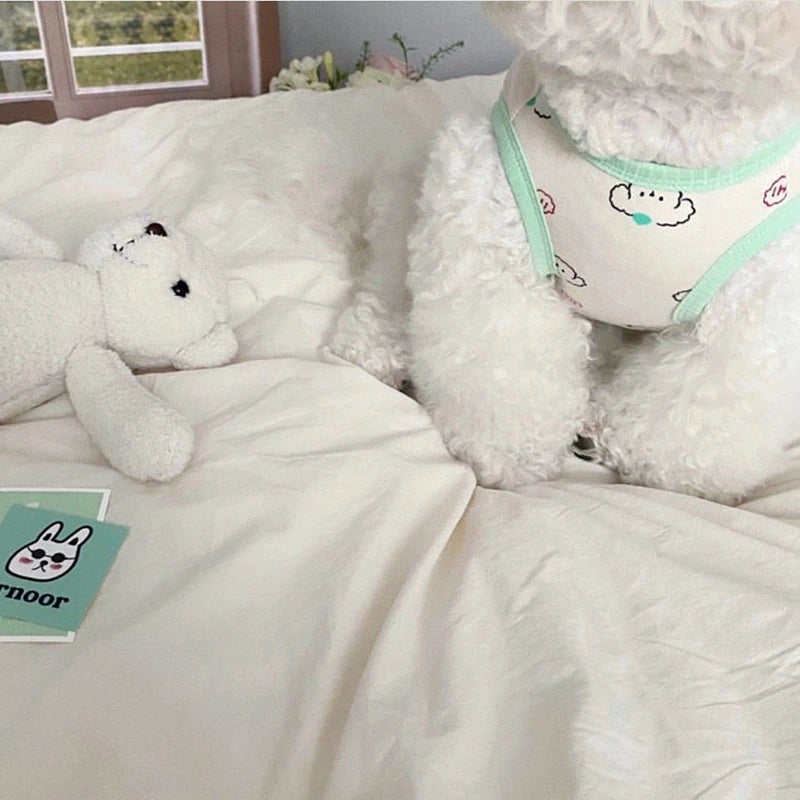 Ins Cute Pet Summer T-Shirt Pet Vest Cat Thin Schnauzer Puppy Sleeveless Breathable Dog Clothes T-shirt Summer Pet Clothes