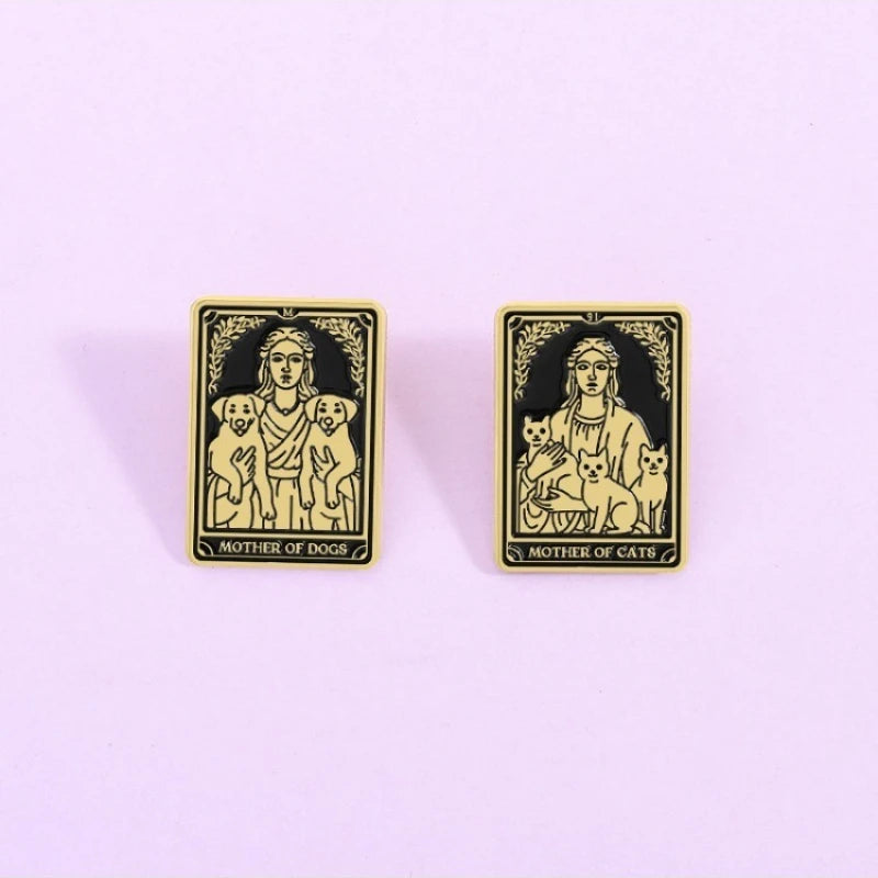 Animal Brooch Cute Cartoon Yellow Dog Metal Badge Small Accessories Wholesale Decorative Brooches Hat Pins for Backpacks Cap Pin