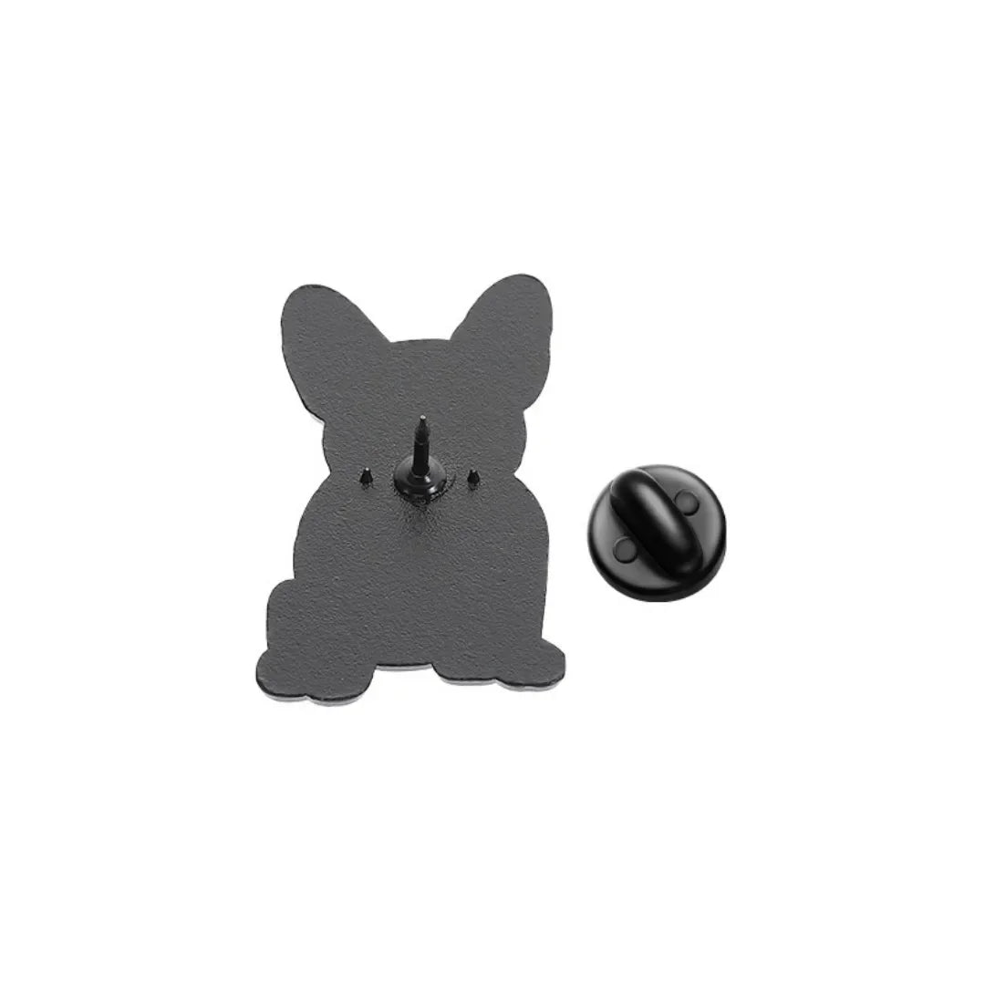 FrenchieLove Brooch™ French Bulldog Enamel Pin | Dog Paw Clothing™