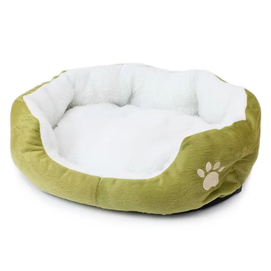 Pet Beds with Thickened PP Cotton Dog Cave Bed and SofaSuitable for Small Puppy Cat Bed