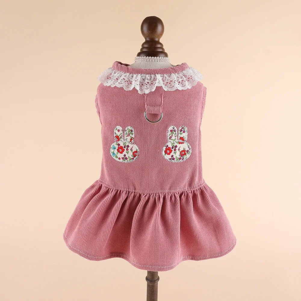 Spring Summer Pet Dog Dress Cat Princess Cute Dress Small Dog Cat Wedding Fashion Skirt Puppy Clothes Chihuahua Pet Costume