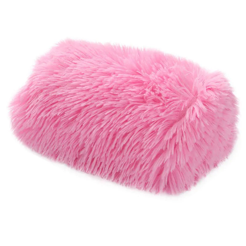 Plush Dog Blanket Winter Warm Pet Sheet Cat Dog Sofa Cushion Pet Mattress Household Carpet Comfortable Dog Sleeping Blanket