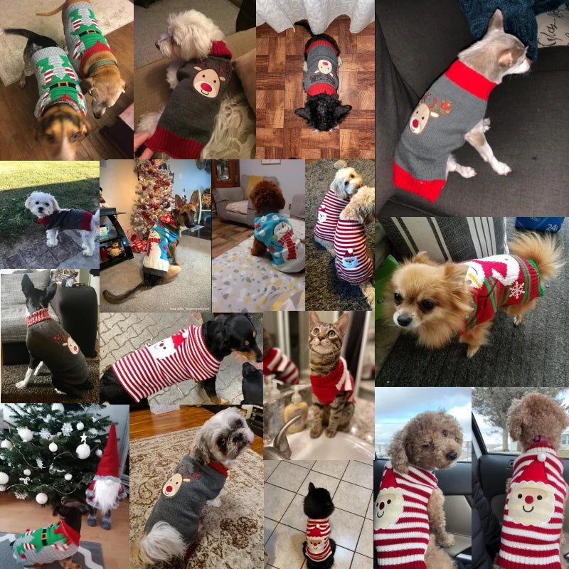 SantaSnuggle Sweater™ Christmas Dog Sweater | Dog Paw Clothing™
