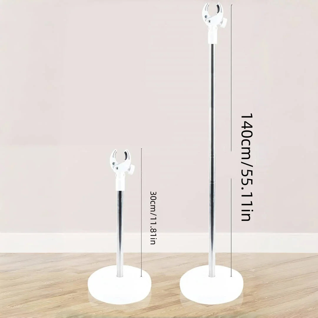 Hands Free Hair Dryer Holder Adjustable Height 360 Degree Rotation More Stable Holder for Dog Hair Dryer Stand Pet Grooming Tool