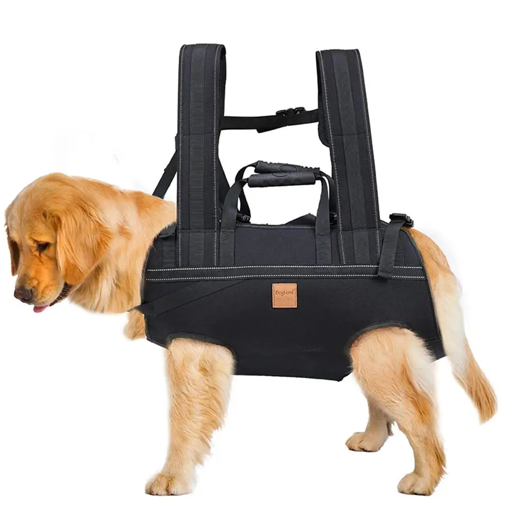 Backpack Carrier for Large Dog Full Body Dog Sling with Handle Dog Lift Harnesses for Elderly Disabled Dogs