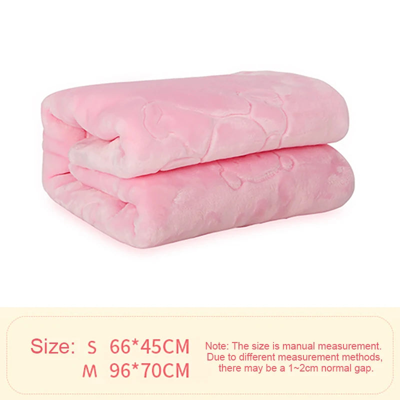 HOOPET Winter Pet Blanket Thick Wool Feeling Blanket for Cats Dogs Babay Quilt Soft and Fluffy High Quality Dog Cat Blanket