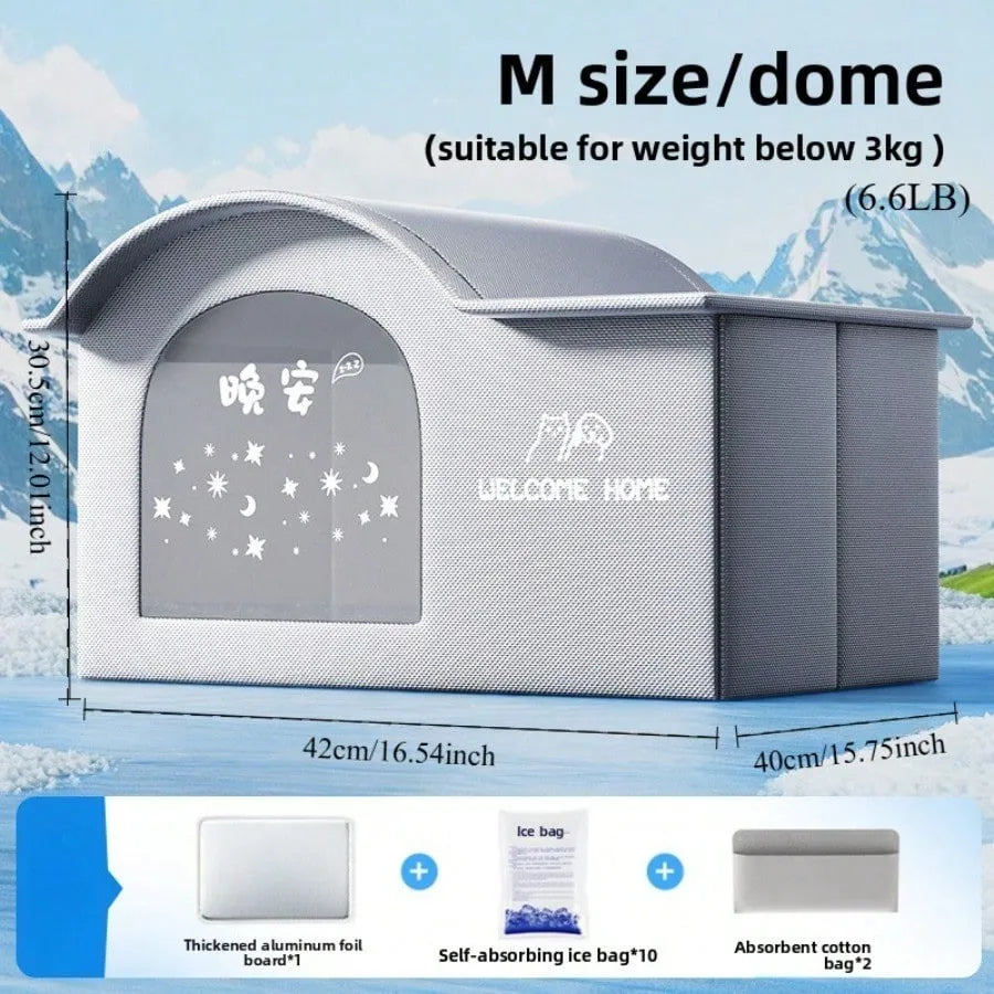 Cat Air Conditioning House Summer Cat Cooling Tool Nest Dog Ice House Dog Four Seasons Cat Pet Ice House