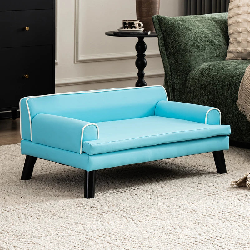 Van Lundin Pink Cute Pet Sofa Kennel Cat Nest High-end Dog Sofa Four-level Universal Removable and Washable