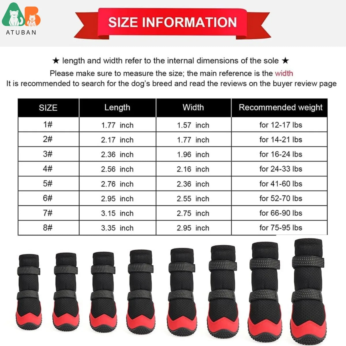 the PROTECTIVE PET PAWS - 4PCS Dog Shoes for Hot Pavement, Anti-Slip Dog Boots, Waterproof Dog Shoes for All Dogs, Reflective Straps Pet Dog Boots for Hiking