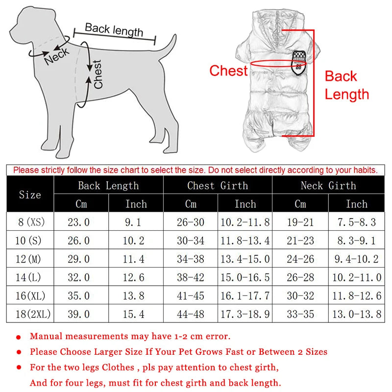 StripeSnuggle Fleece Jumpsuit™ Warm Dog Onesie | Dog Paw Clothing™