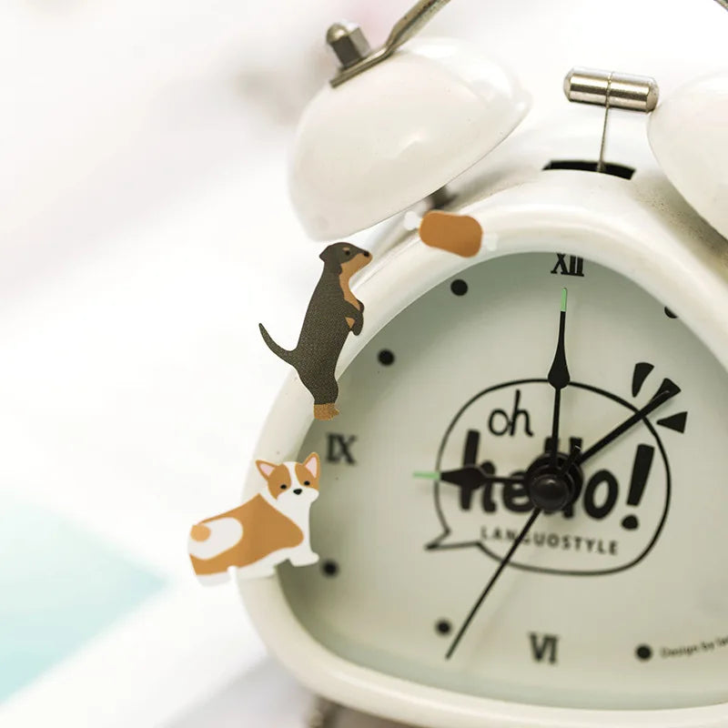 Korean Import Suatelier Cute Cartoon Dog Style Sticker Scrapbook Decoration PVC Stationery DIY Stickers School Office Supply