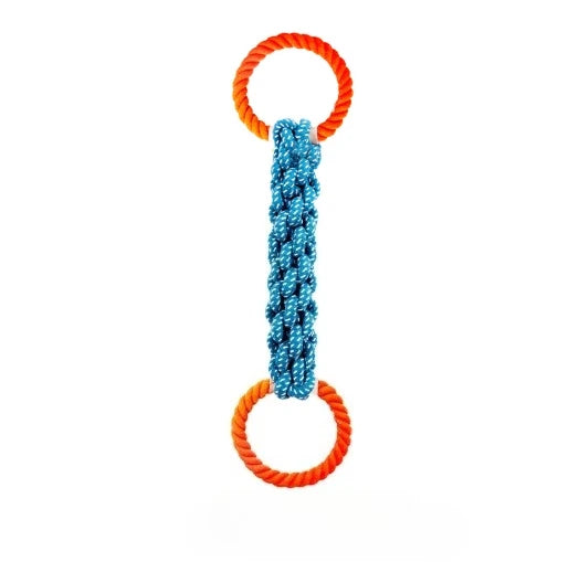 Hand woven pet dog toys for teeth cleaning and chewing pleasure Biting rope dog toys are sturdy bite resistant stress relieving