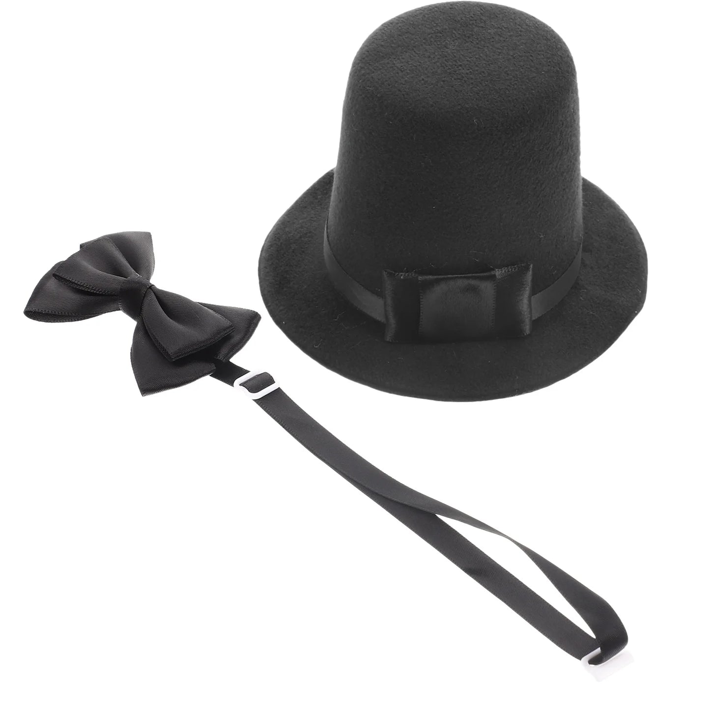 1Set Pet Hat Fine Craftsmanship Dog Bow Tie Party Birthday Halloween Costume Dog Hat Pet Halloween Supply Funny Cat Headdress