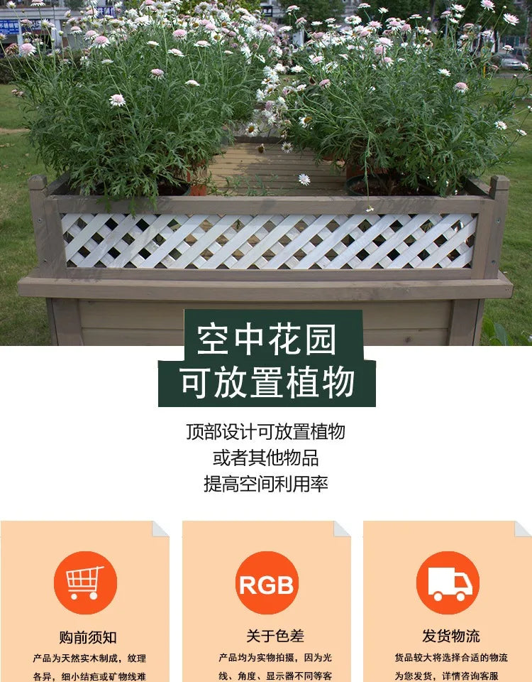 the DOGGY COTTAGE - Outdoor Solid Wood Doghouse, Kennel Indoor Large, Medium and Small Dogs, Outdoor Small, Medium and Large Courtyard Universal