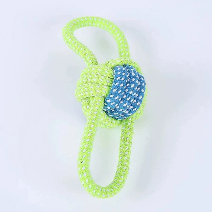 Pet Dog Toys Dog Chew Tug of War Durable Interactive Cotton Rope Toy Suitable for Medium Large Dogs Cleaning Teeth Pet Supplies