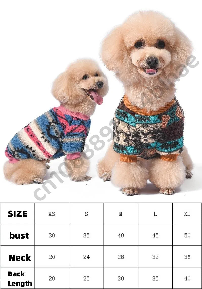 FrostyBear Winter Sweater™ Warm Dog Clothes | Dog Paw Clothing™