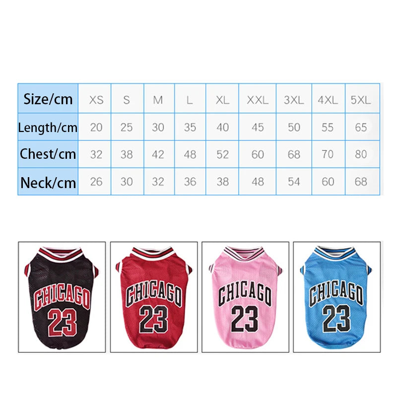 HoopHound Jersey™ Mesh Basketball Dog Shirt | Dog Paw Clothing™