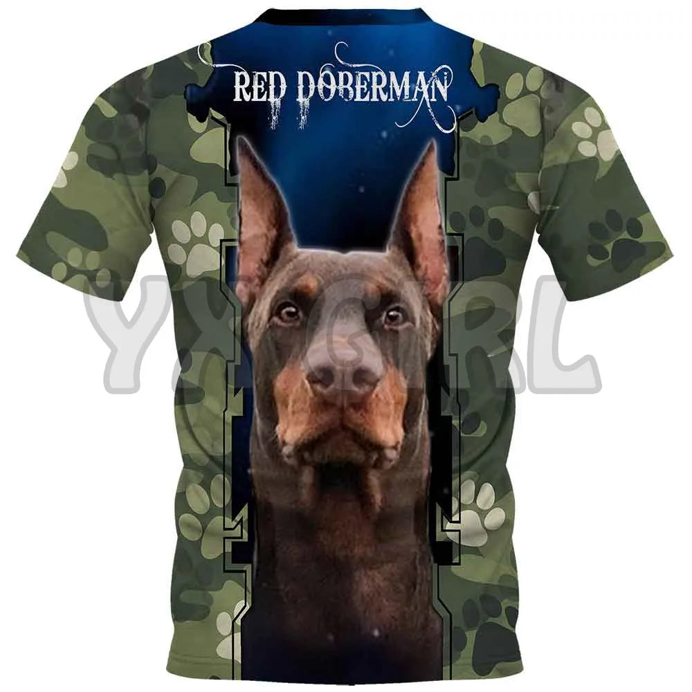 the PROUD PAPA - Printed Dog T-Shirts for Men
