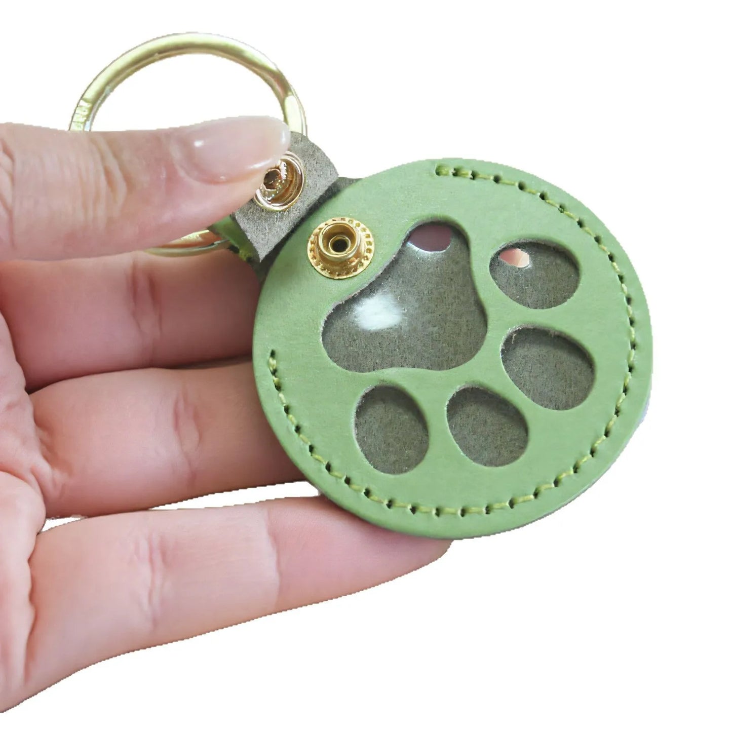 Pet Hair Storage Bag Cat & Dog Hair Memorial Keychain Creative Pet ID Tag