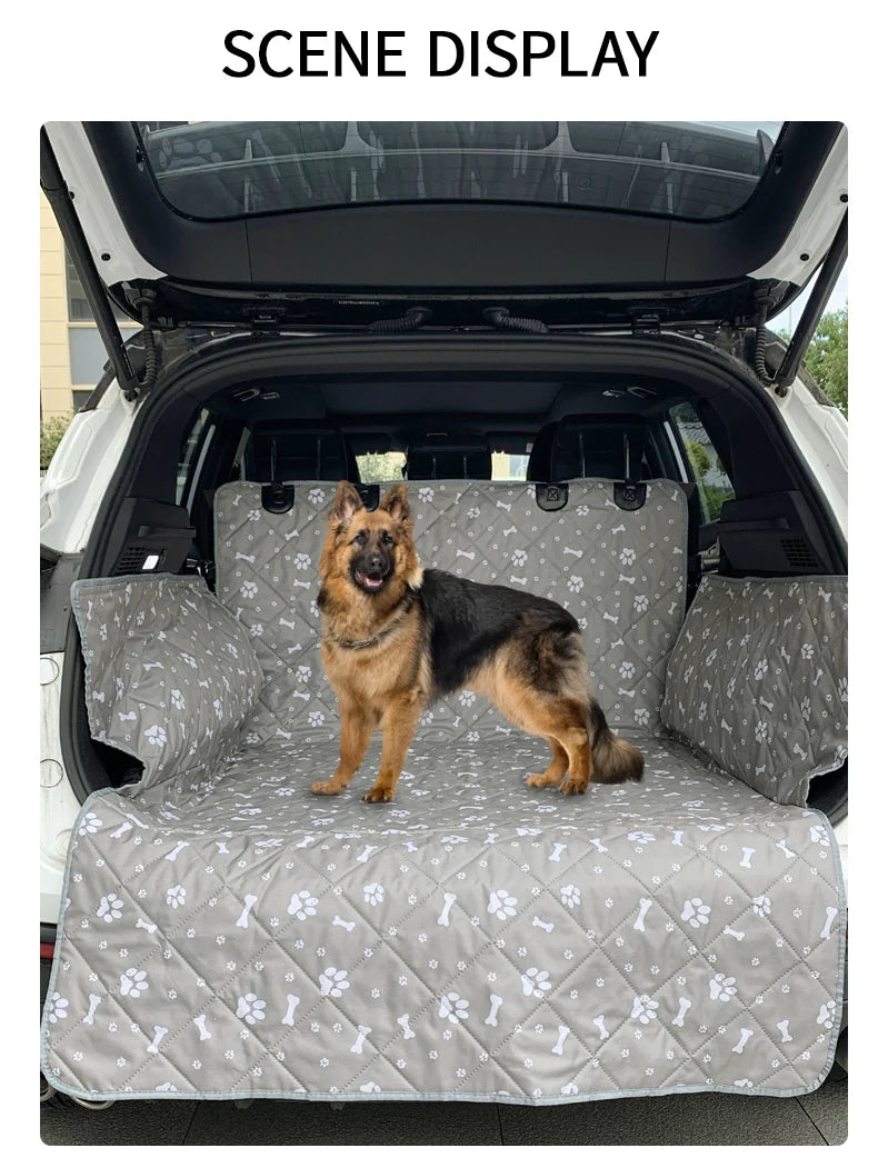 Waterproof SUV Cargo Liner for Dogs,Dog Seat Cover Mat for SUVs Sedans Vans,Large Size Universal Fit